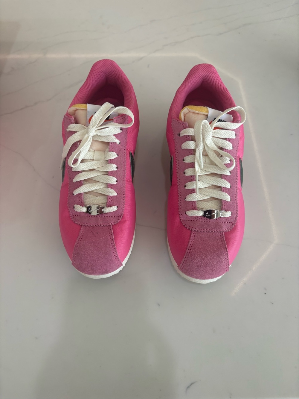 Nike Women’s Hot Pink Lace-Up Sneakers